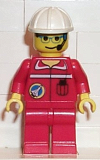 LEGO spp009 Space Port - Ground Control, White Construction Helmet
